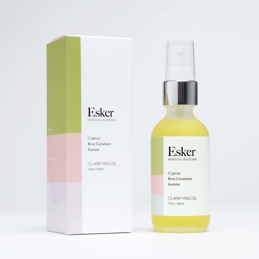 ESKER Clarifying Oil Cypress Rose Geranium Jasmine 120ml